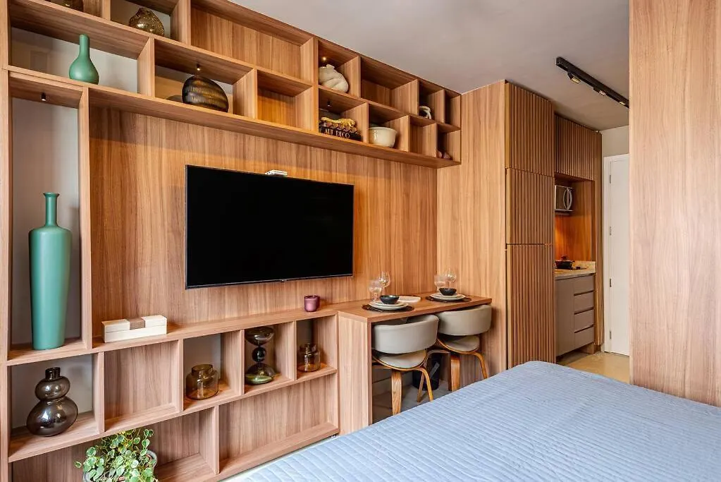 Lindo Apto Studio Na R Augusta Para 3 Pessoas, Com Estacionamento! Apartment Sao Paulo