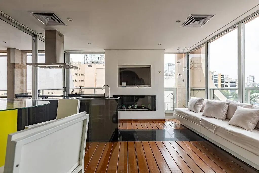 Lindo Apto Studio Na R Augusta Para 3 Pessoas, Com Estacionamento! Apartment Sao Paulo